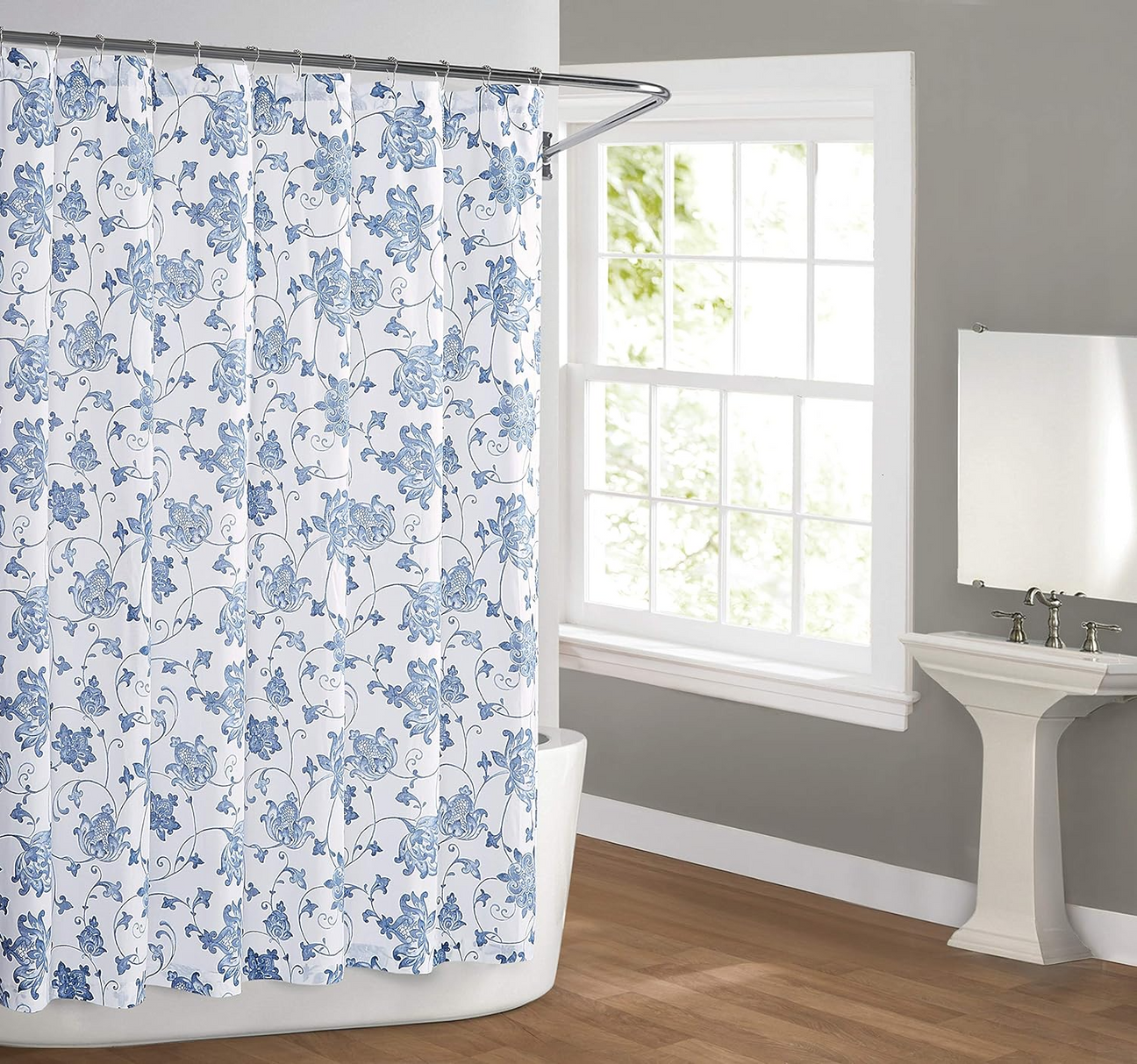 Glass Shower Curtains