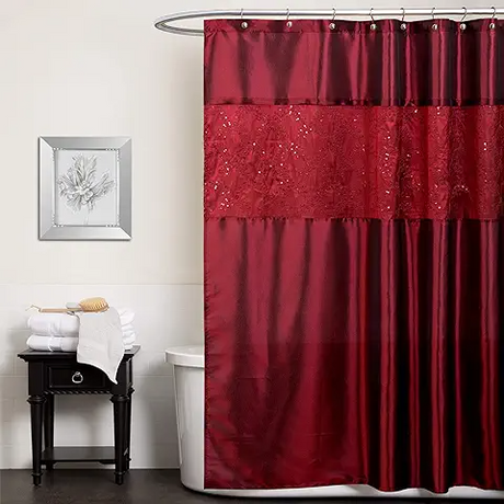 Red Shower Curtains