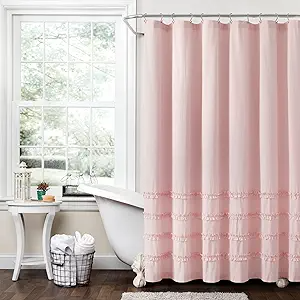Pink Shower Curtains