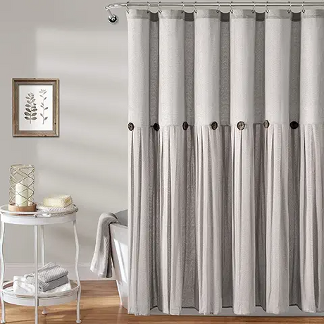 Gray Shower Curtains