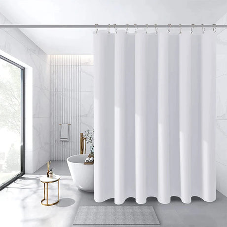 White Shower Curtains