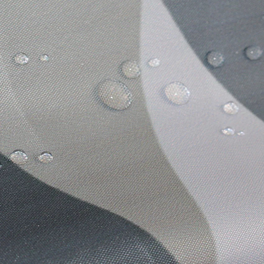Bohemian Gray Mosaic Waterproof Shower Curtain