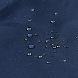 Simple Dark Blue Polyester Shower Curtain