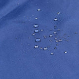 Minimalist Blue Waterproof Polyester Shower Curtain